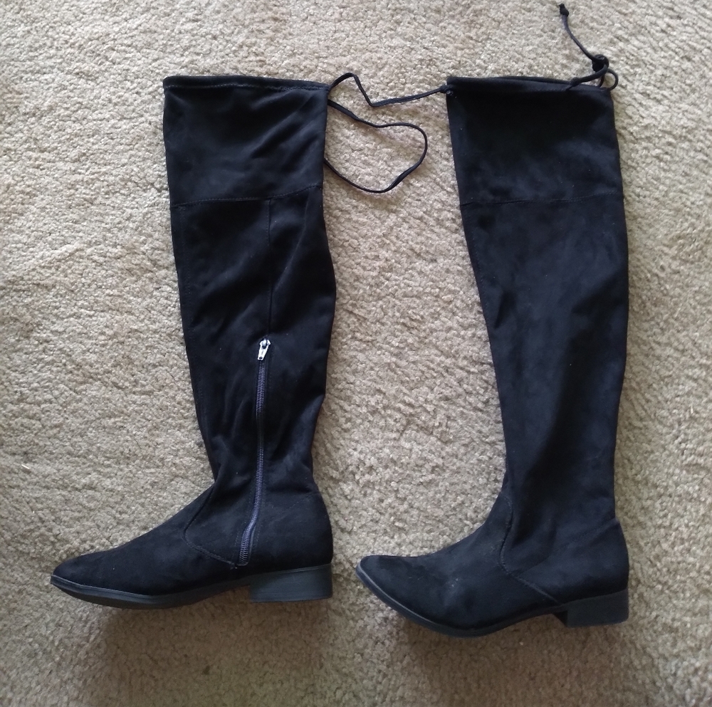 Knee high boots